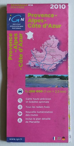Carte régionale routière - régionale,