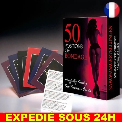 Jeu cartes 50 positions - jeu,