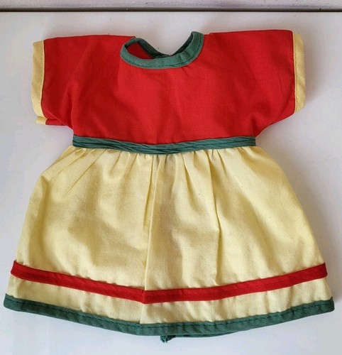 Ancien robe jaune - , ruban