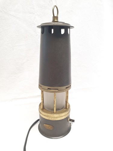Lampe mineur ancienne - lampe, –