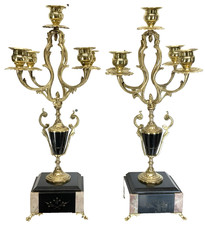Paire d'anciens CHANDELIERS