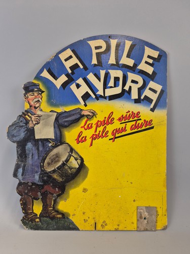 Grand carton publicitaire