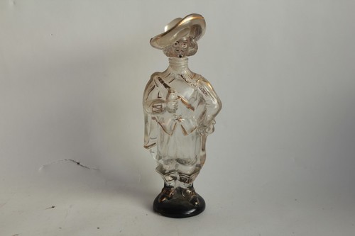 Ancien flacon verre - , figuratif