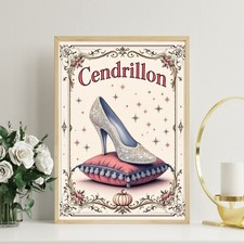 Cadre déco Cendrillon