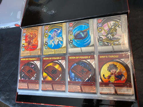 Bakugan notebook cards - bakugan, of