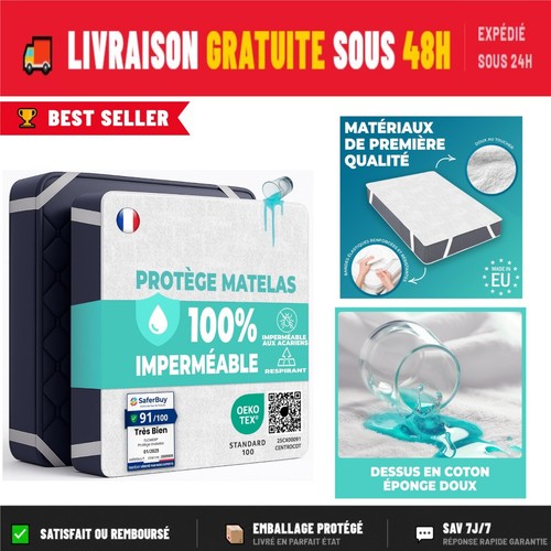 Protège matelas 90x200 - protège,
