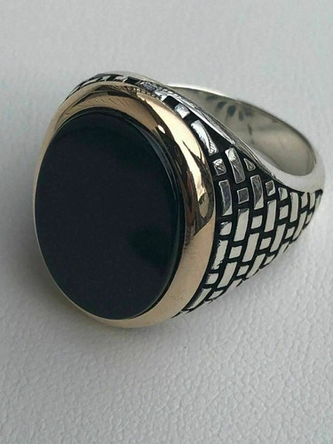 Grande bague homme véritable - homme,