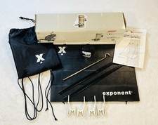 Vintage Coleman Exponent Backpacker's Table & Gear System Lightweight Aluminum 