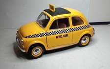 BURAGO 1/16 FIAT 500 TAXI NEW