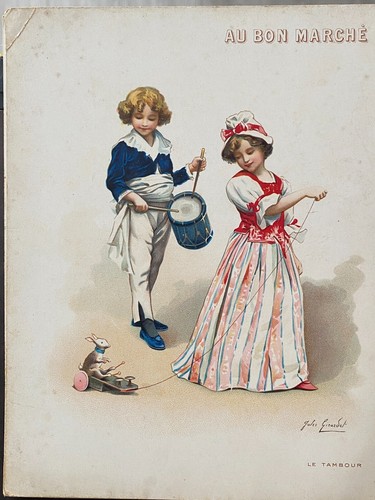 Chromos bon marche le - au,