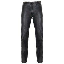 Pantalon: Slim Fit Cuir