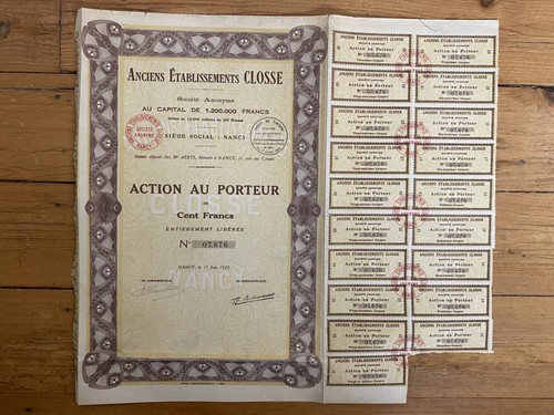 Anciens etablissements closse - anciens,