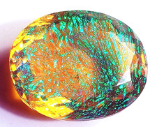 AA+++ grande opale de feu