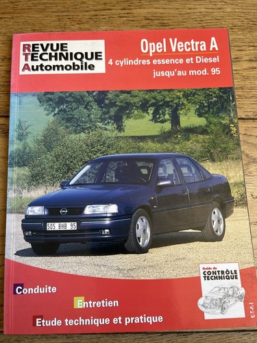 Revue technique opel vectra - technique, a
