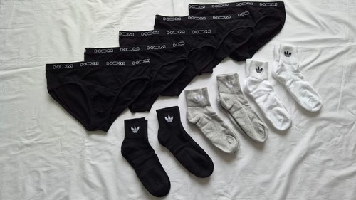 Lot homme slips noir hom - slips,