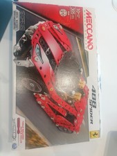 Meccano Ferrari 488 Spider – 305 pièces – Modèle monté avec boîte, notice et...
