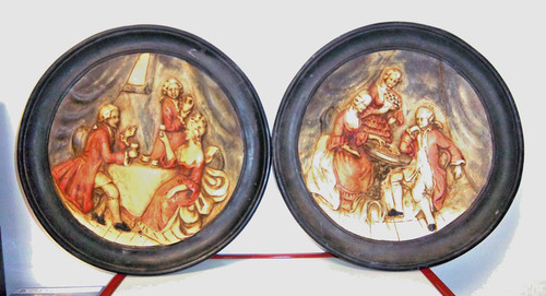 Anciennes assiettes deco - 2,