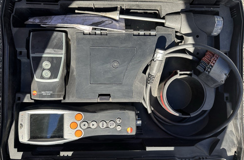 Analyseur combution testo - de,