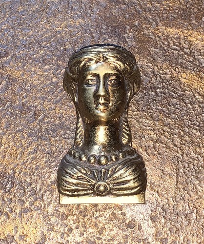 Tête cariatide bronze - cariatide, en