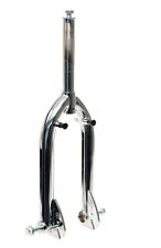 2000s GT Cr-Mo Freestyle BMX Fork 1 1/8" Chrome 20" U-Brake Midschool NEW NOS