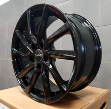 4 Jantes En Alliage Noires De