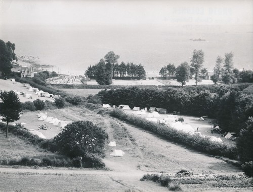 Trestraou 1955 panorama - 1955,