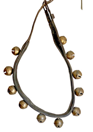 Collier grelots anciens - collier,