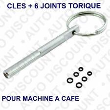 cle clé maintenance machine a cafe JURA FRANKE KRUPS NESPRESSO TOSCANA CAPRESSO