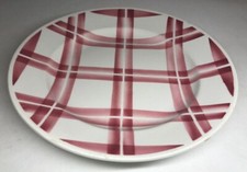 Badonviller large round dish model tablecloth H 4 D 32 cm