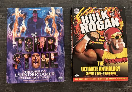 Lot dvd coffret hulk hogan - coffret, +