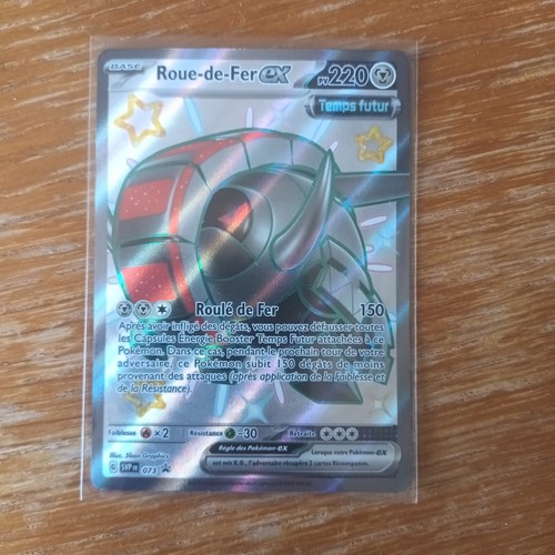 Carte pokemon roue fer 073 - carte, roue-de-fer