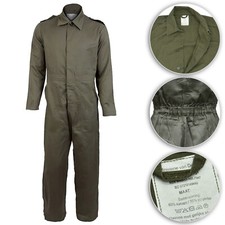 COTTON Dutch Army Heavy Coverall Suit Mechanic Olive Overall Military Surplus