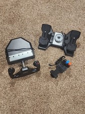 Logitech Saitek Pro Flight Yoke System w/ Foot Pedals & Throttle Quadrant