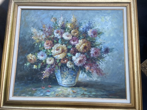 Tableau ancien huile sur - "tableau, ancien,