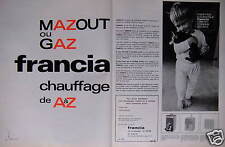 1967 ADVERTISING OIL & GAS FRANCE HEATING A TO Z - CAT - ADVERTISING