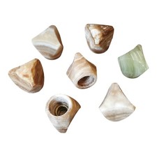 7x Tête Robinet Onyx