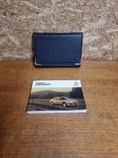 Mitsubishi Carisma 95-04 Owners Manual Handbook & Wallet 2002 Print 