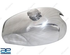 Ducati 750 Gt Gas Carburant Essence Réservoir 2 Gallon Aluminium Avec Monza Cap