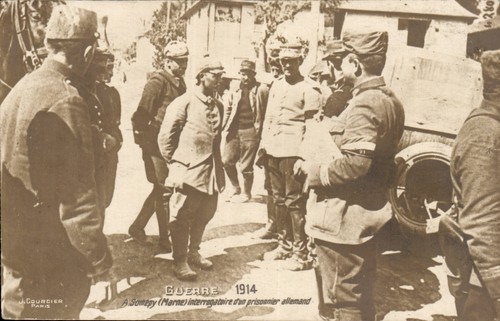 Interrogatoire prisonnier - d'un,