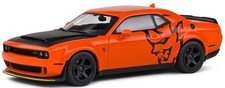 SOLIDO - Voiture de 2018 couleur orange – DODGE Challenger SRT demon - 1/43 -...