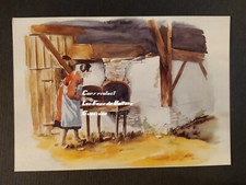 FOUR A PAIN VIELLE ST GIRONS LANDES LAROSE peinture carte postale postcard