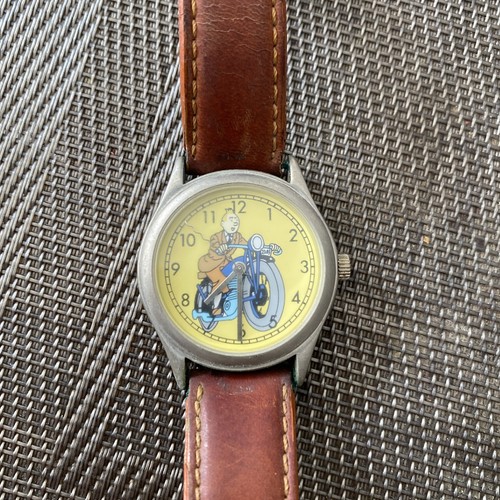 Montre bracelet tintin - en, moto