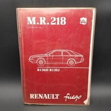 Manuel d'atelier Renault FUEGO