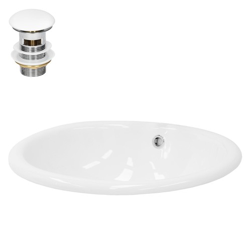 Lavabo céramique blanc - en,