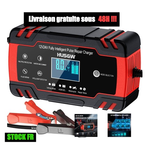 Chargeur batterie voiture 12v - chargeur,