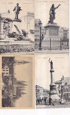 Lot de 4 cartes postales