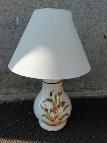 Grande lampe céramique décor - cÉramique,