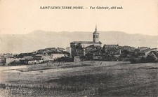 CPA 42 SAINT GENIS TERRE NOIR GENERAL VIEW SOUTH COAST