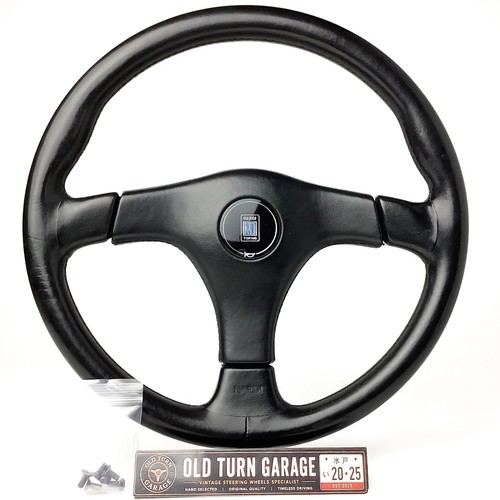 Rare bouton klaxon volant - , cuir