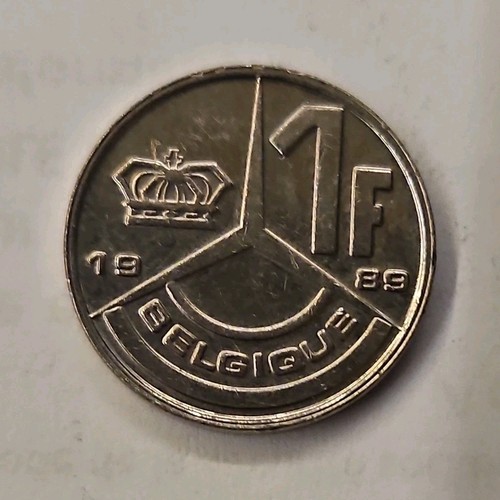 Belgique franc 1989 pièce - belgique,